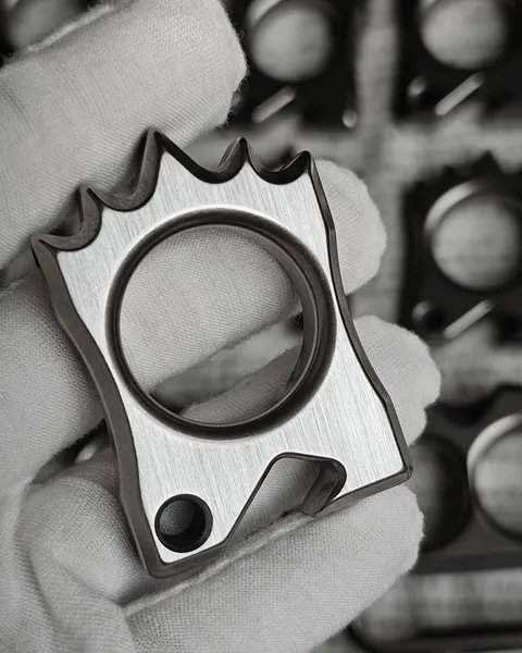 TC21 titanium alloy solid plate, CNC machined