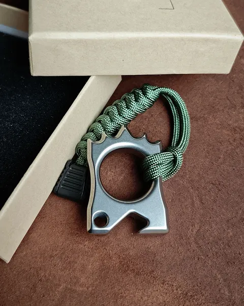 Kraft paper box and paracord knot available as paid options | Paper bag by default